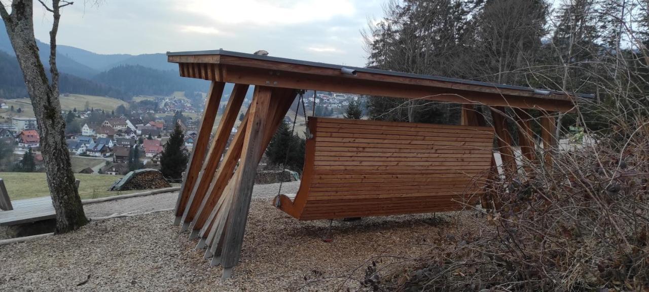 Ferienwohnung Vogelnest Im Schwarzwald Baiersbronn Exterior photo