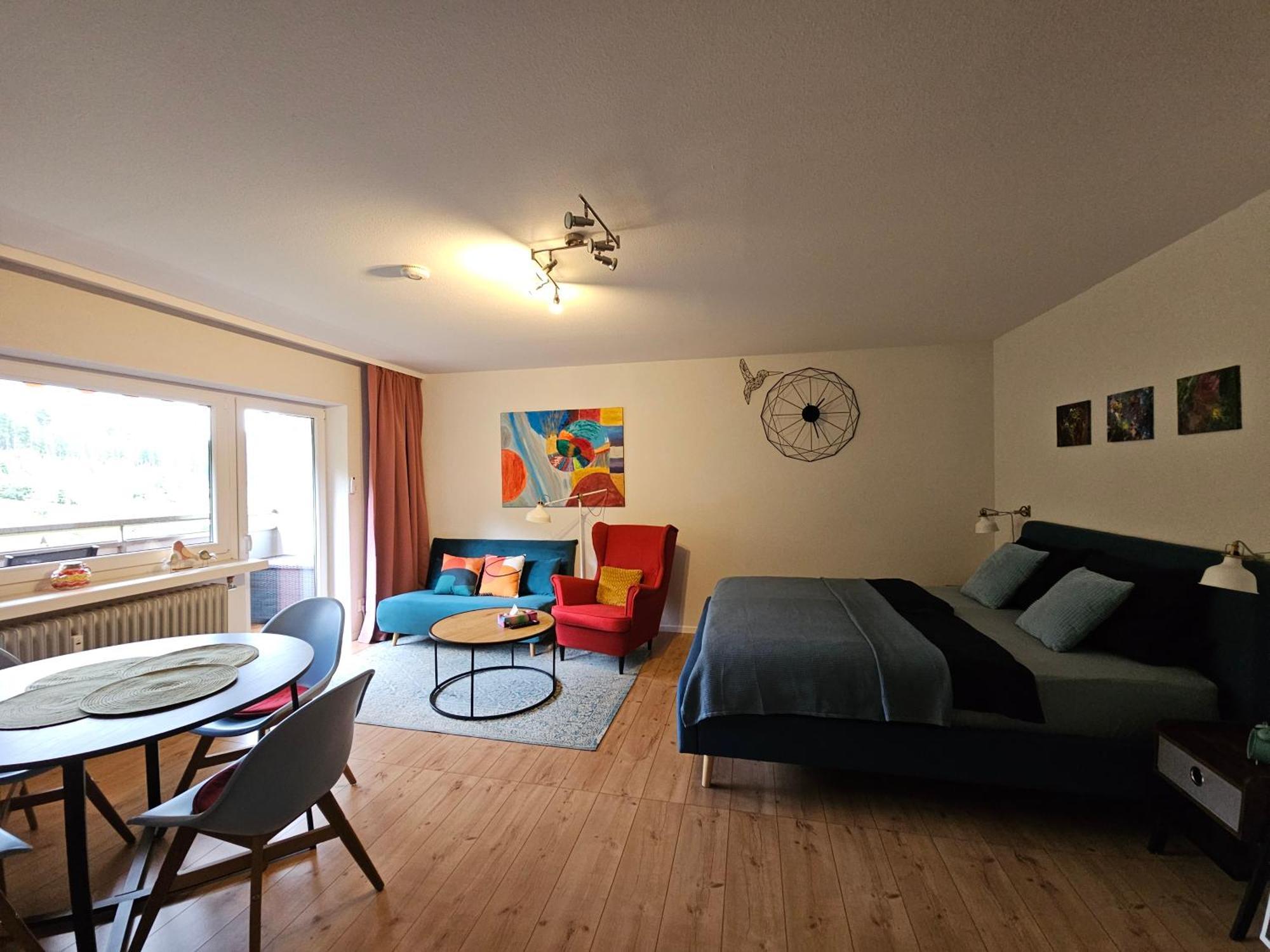 Ferienwohnung Vogelnest Im Schwarzwald Baiersbronn Exterior photo